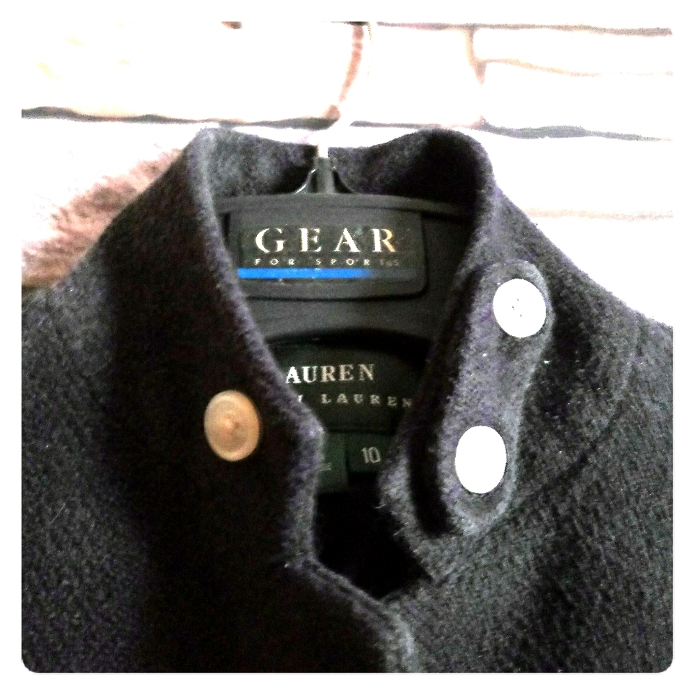 Ralph Lauren Navy Blue Blazer 100% Silk
